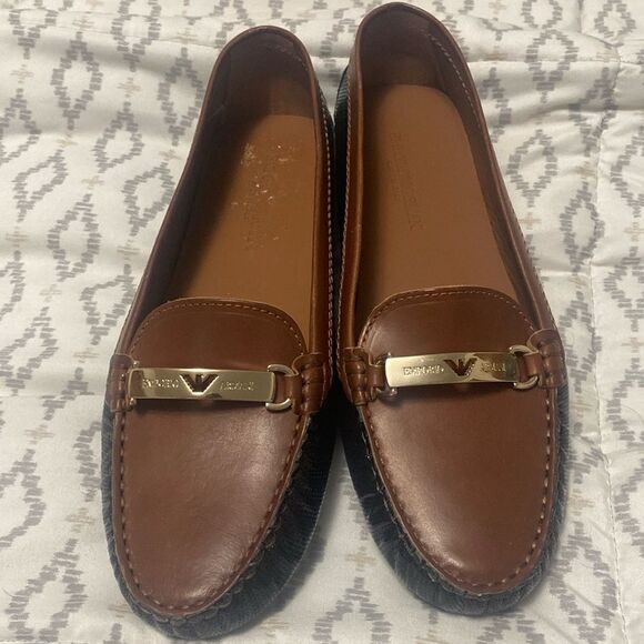Emporio Armani loafers womems size 40 - Picture 1 of 7